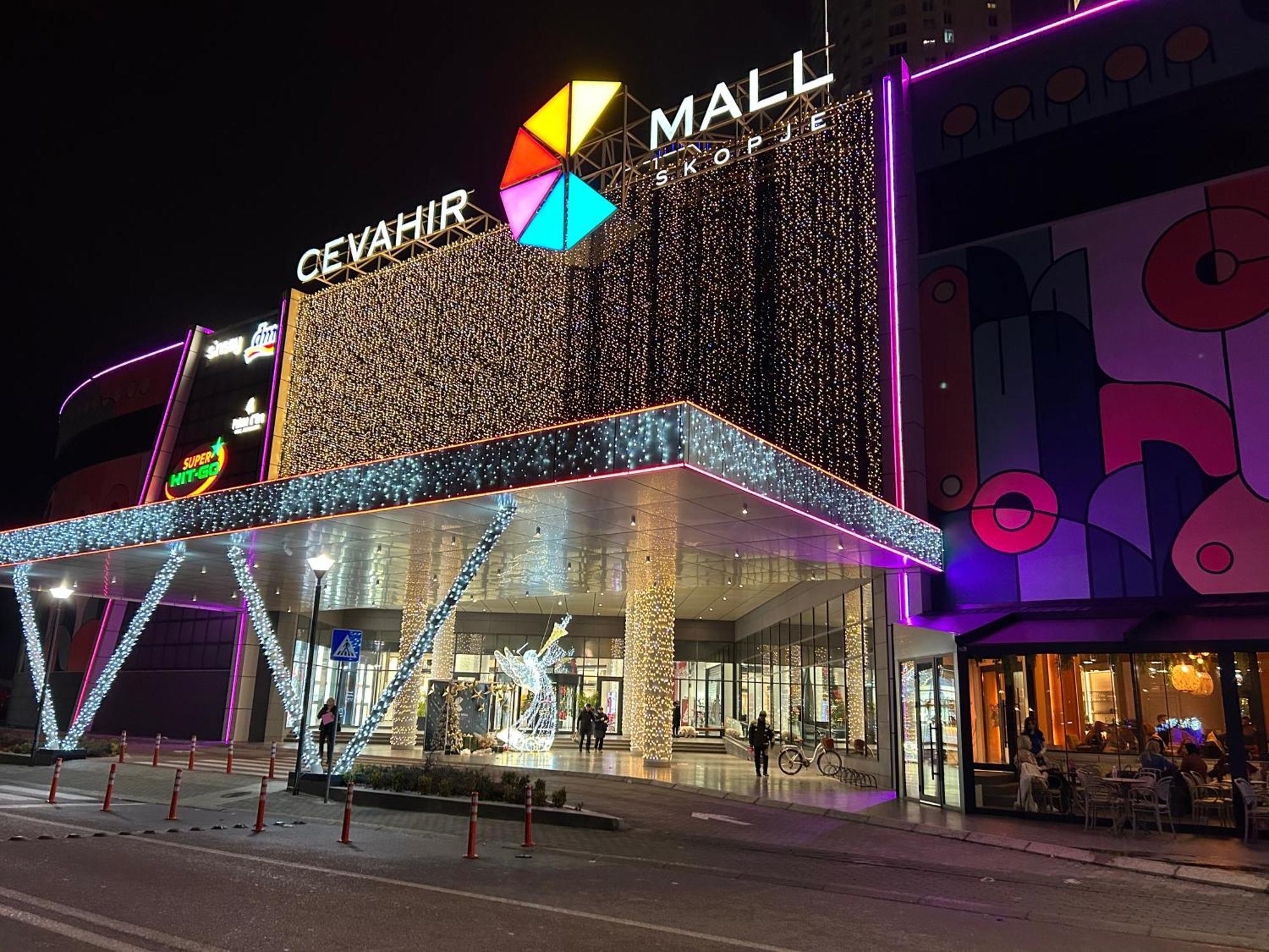 Cevahir Sky City Apartment-Spa & Fitness Center Skopje Eksteriør bilde
